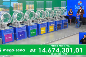 Mega-Sena acumula pela terceira vez e prêmio chega a R$ 21 milhões