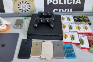 Homem é preso após investigação de furto de tablet revelar tráfico de Drogas